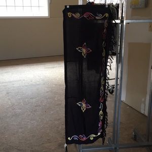 Wrap shirt / bathing suit cover